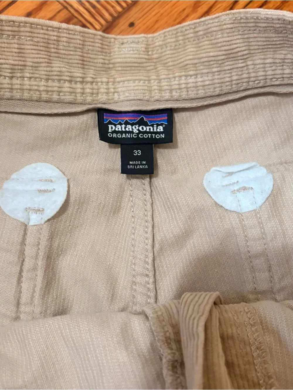 Men's Patagonia Organic Cotton Corduroy Utility Shorts